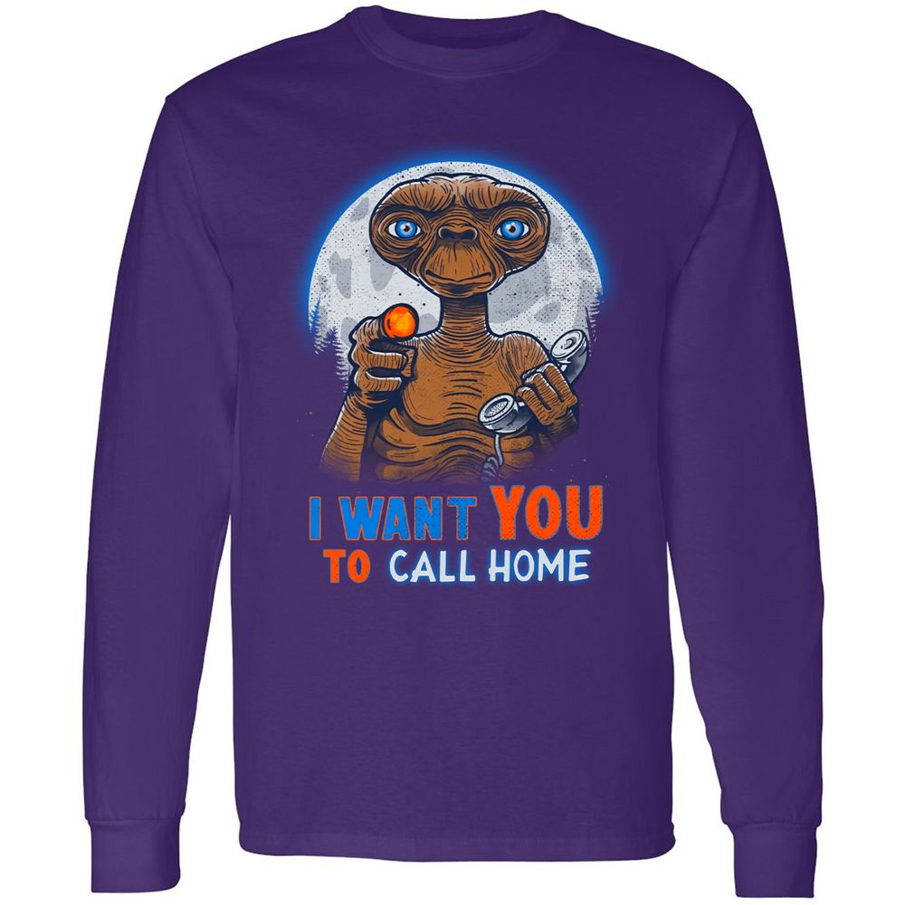 Long Sleeve T-Shirt - 6SNVSTW5 - Purple - 13