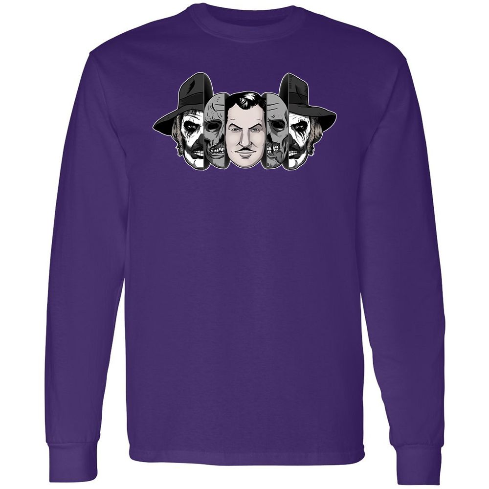 Long Sleeve T-Shirt - WVCRRGX6 - Purple - 13