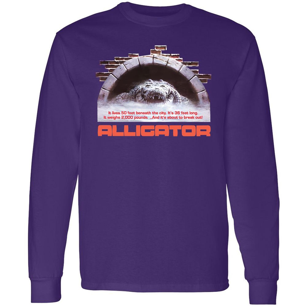 Long Sleeve T-Shirt - 5TE8R4AL - Purple - 13