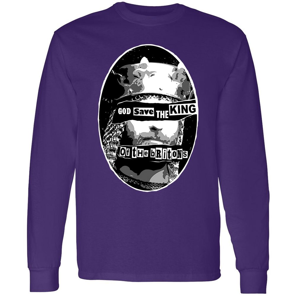 Long Sleeve T-Shirt - 7RHWNVWJ - Purple - 13