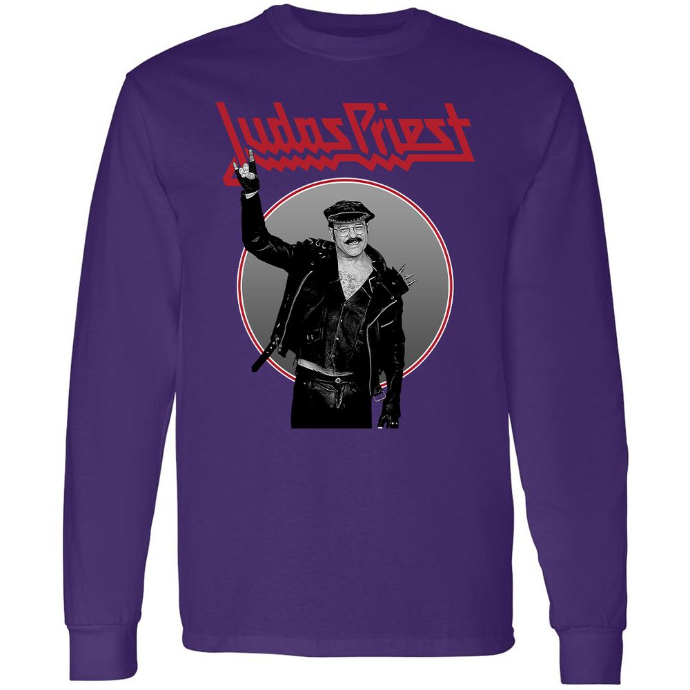 Long Sleeve T-Shirt - XKJ2PYTB - Purple - 13
