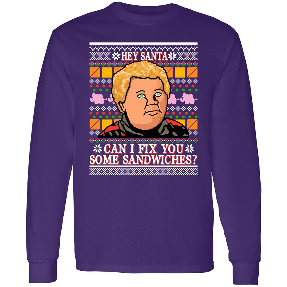 Long Sleeve T-Shirt - HS53HN24 - Purple - 13