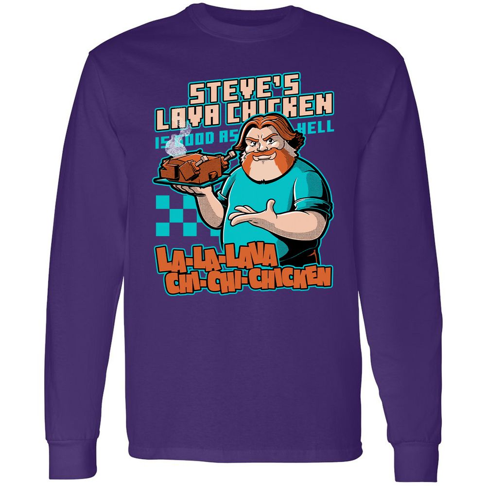 Long Sleeve T-Shirt - FR25BJXF - Purple - 13