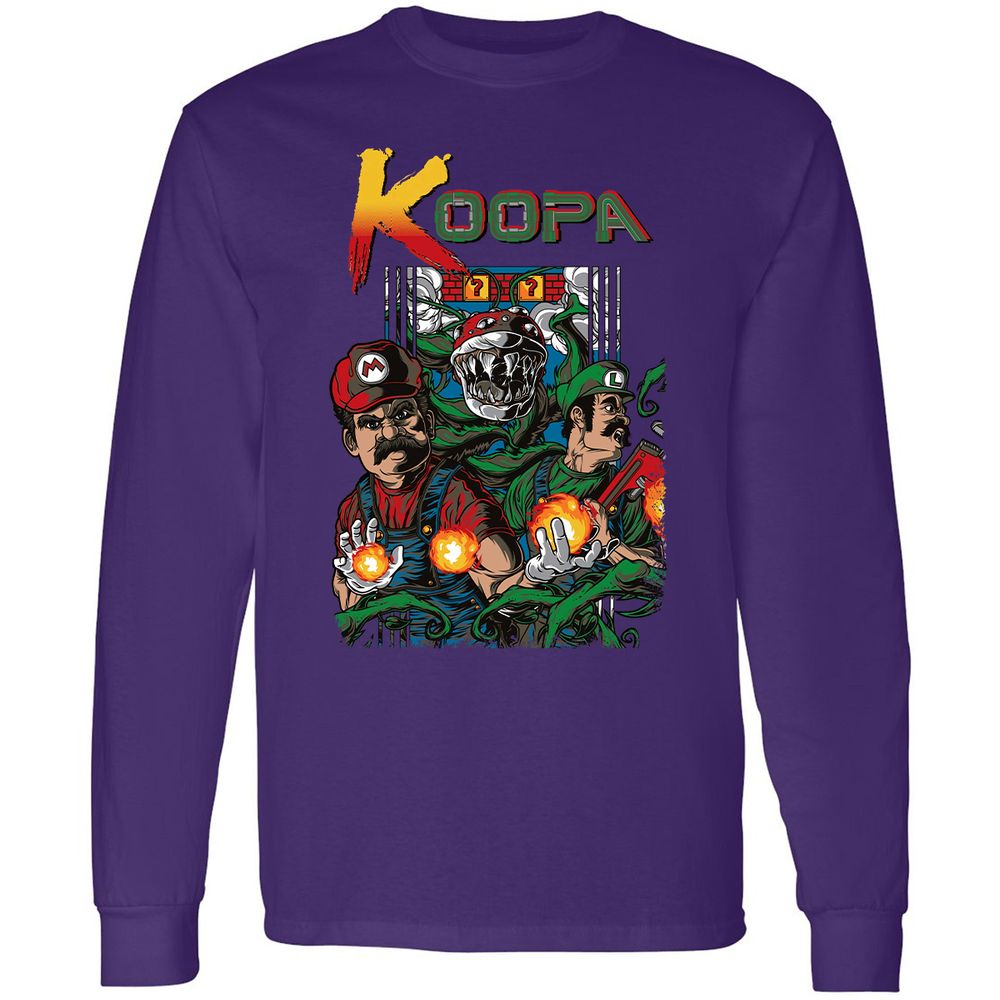 Long Sleeve T-Shirt - 6DQ7UEZJ - Purple - 13