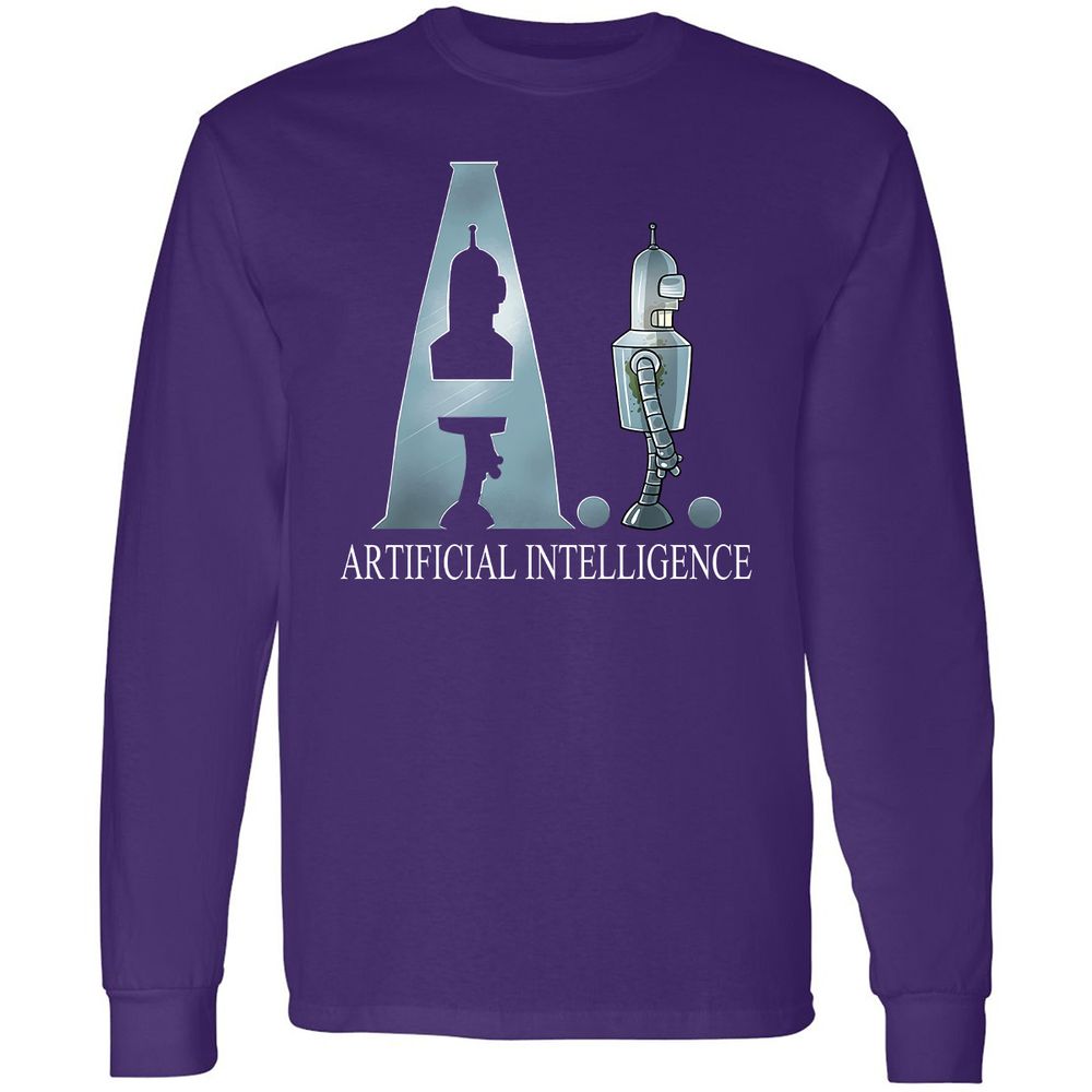 Long Sleeve T-Shirt - KAGBXG3A - Purple - 13