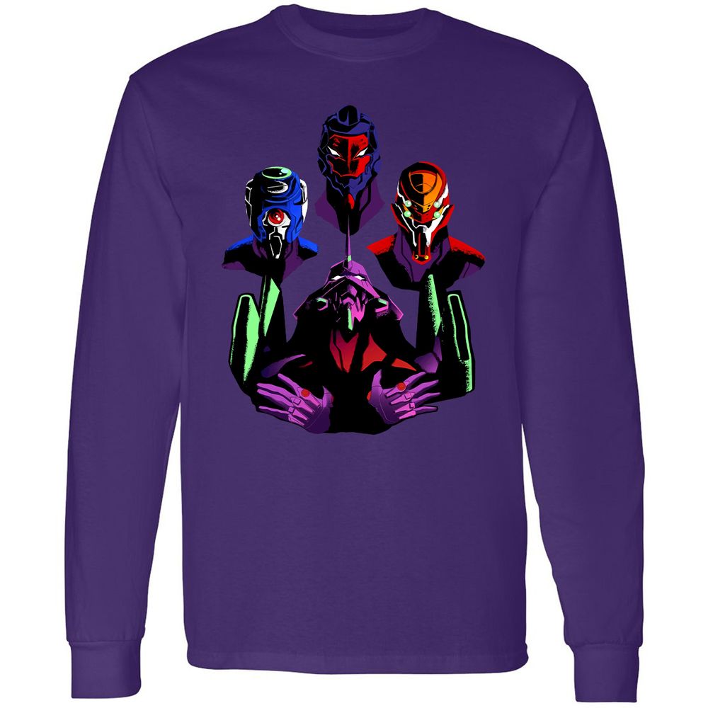 Long Sleeve T-Shirt - MG8VG1RN - Purple - 13