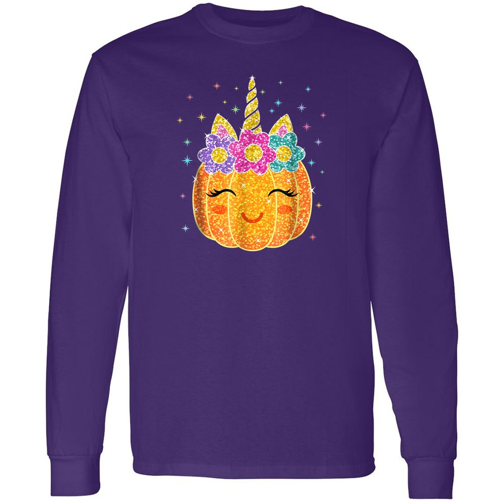 Long Sleeve T-Shirt - UHN1U4GL - Purple - 13