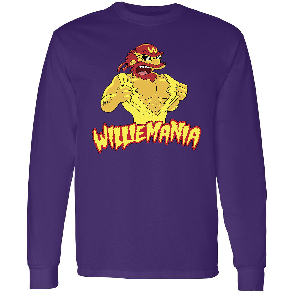 Long Sleeve T-Shirt - PMAVC7GN - Purple - 13