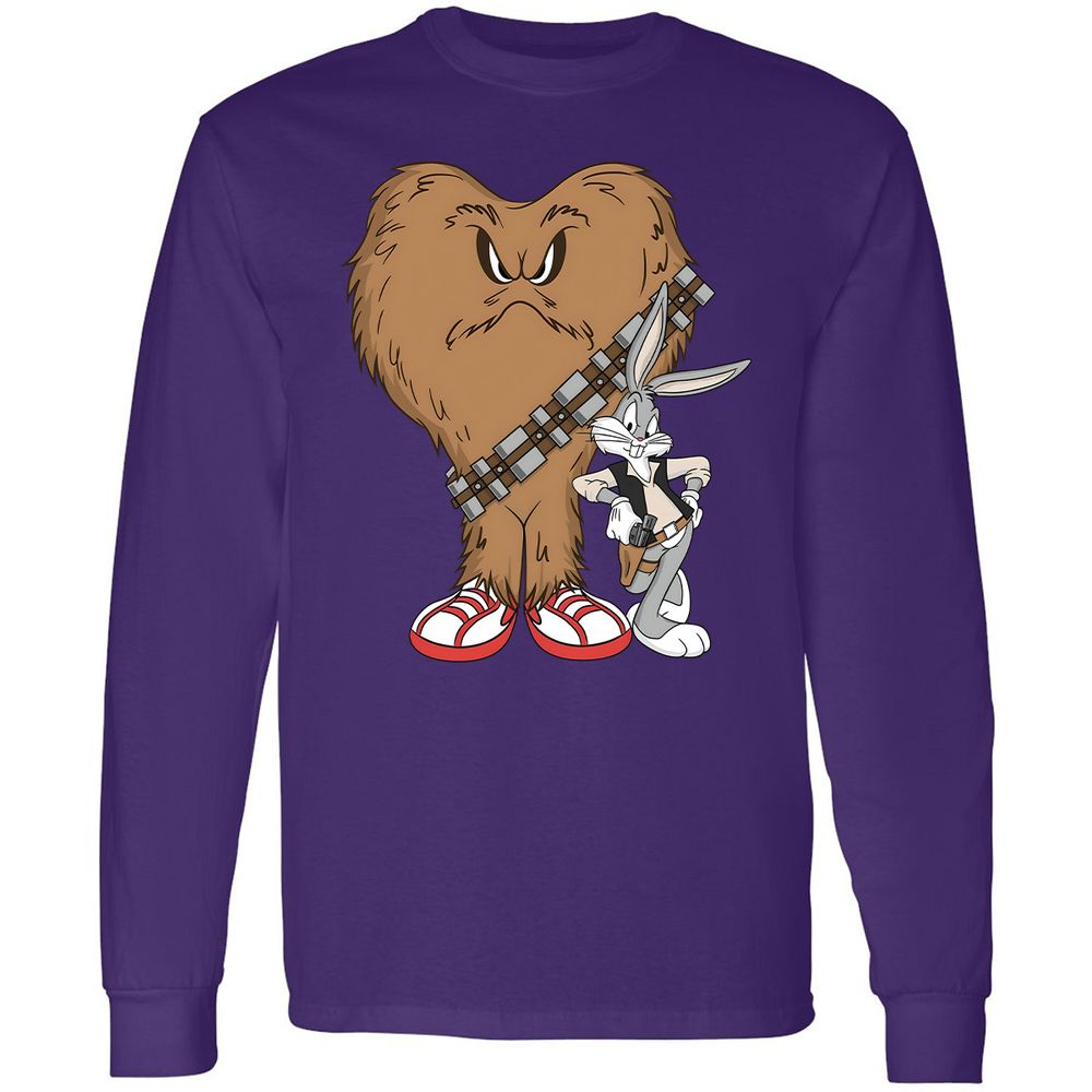 Long Sleeve T-Shirt - FYP5A8FZ - Purple - 13