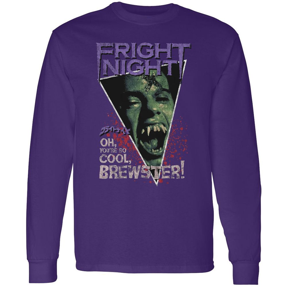 Long Sleeve T-Shirt - QURWWUBX - Purple - 13
