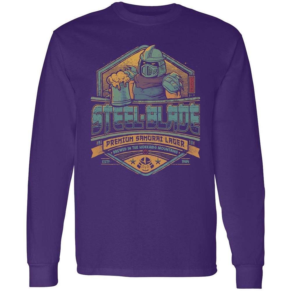 Long Sleeve T-Shirt - CWZLCQ96 - Purple - 13