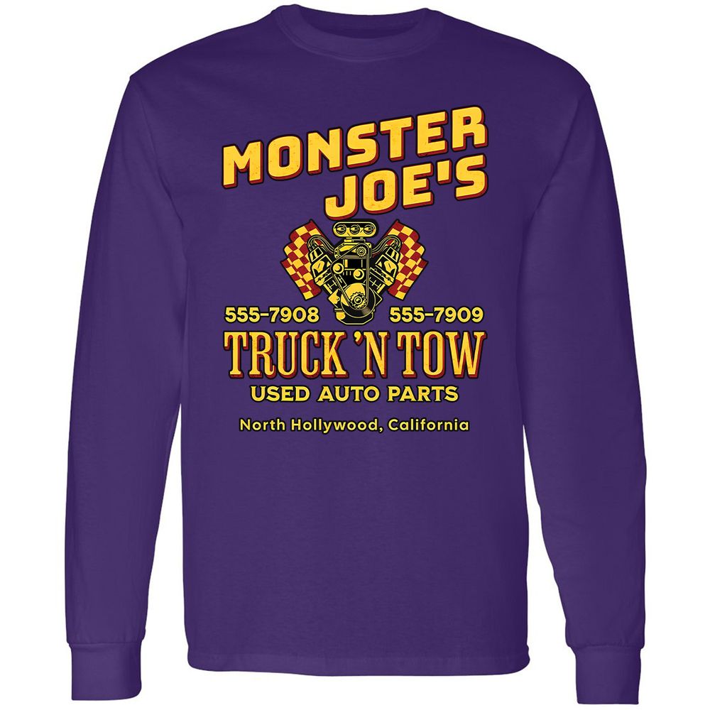Long Sleeve T-Shirt - HH9ZJVM1 - Purple - 13