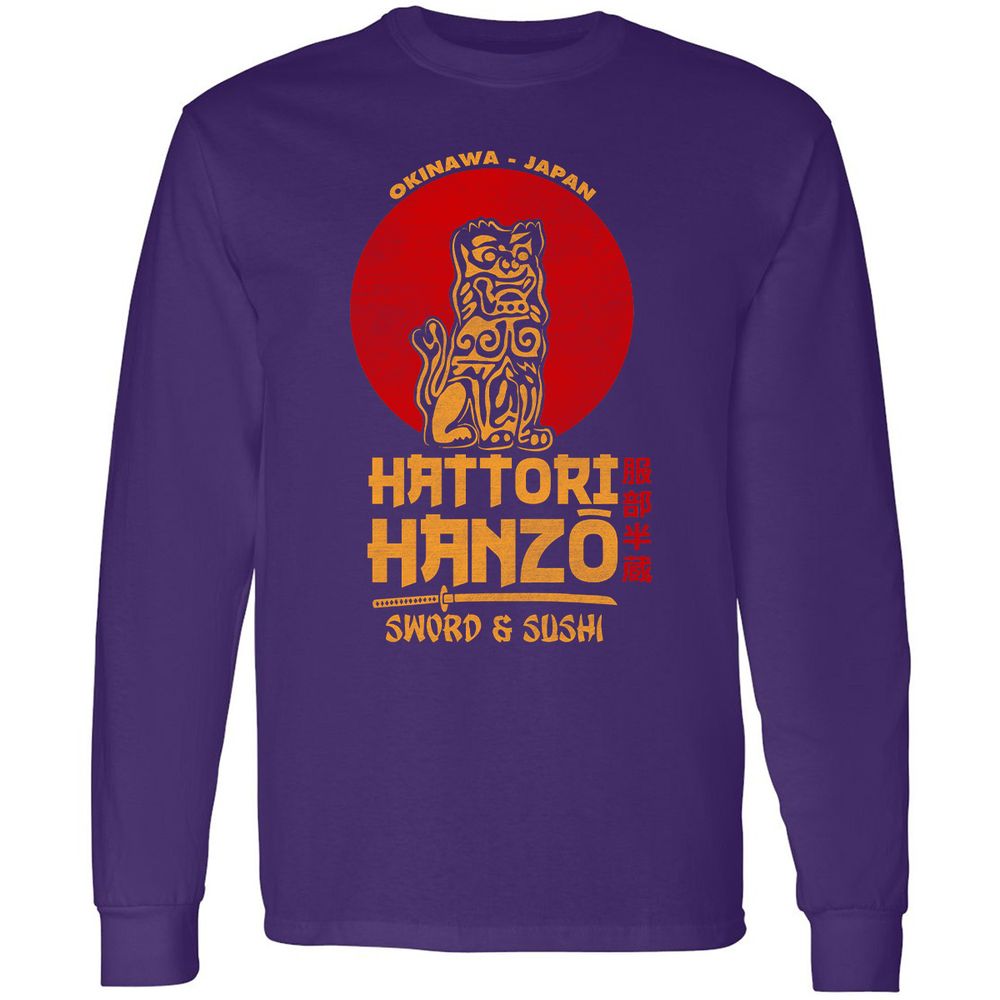 Long Sleeve T-Shirt - HA2BABVN - Purple - 13