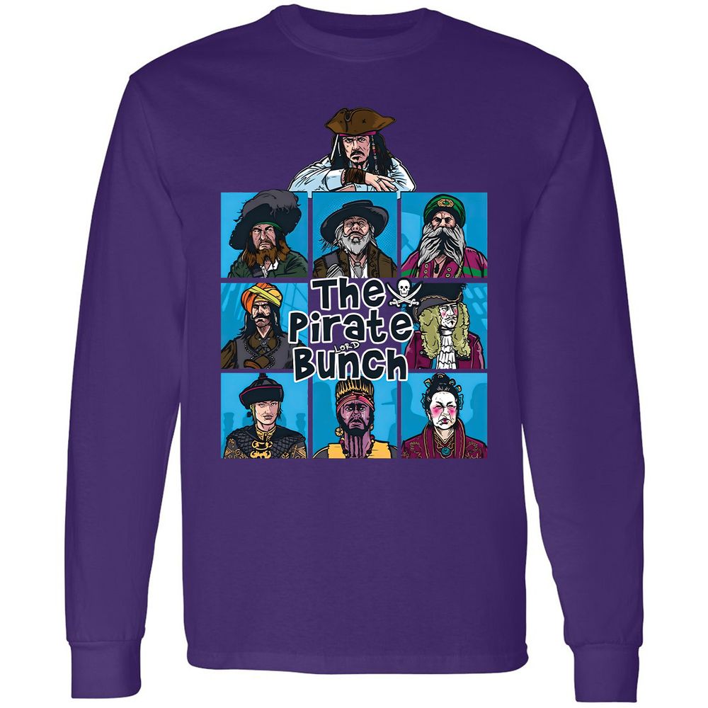 Long Sleeve T-Shirt - GCHWU43A - Purple - 13