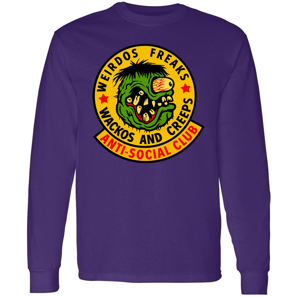 Long Sleeve T-Shirt - UY7PDVDP - Purple - 13