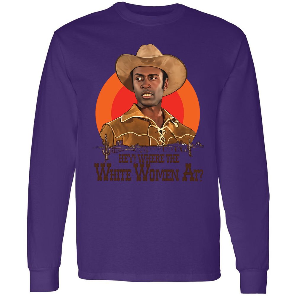 Long Sleeve T-Shirt - R7BMFEQR - Purple - 13