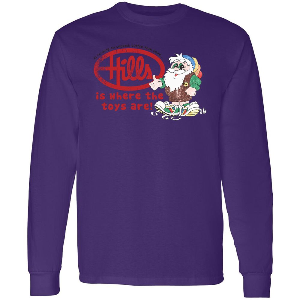 Long Sleeve T-Shirt - QBZM8DAE - Purple - 13
