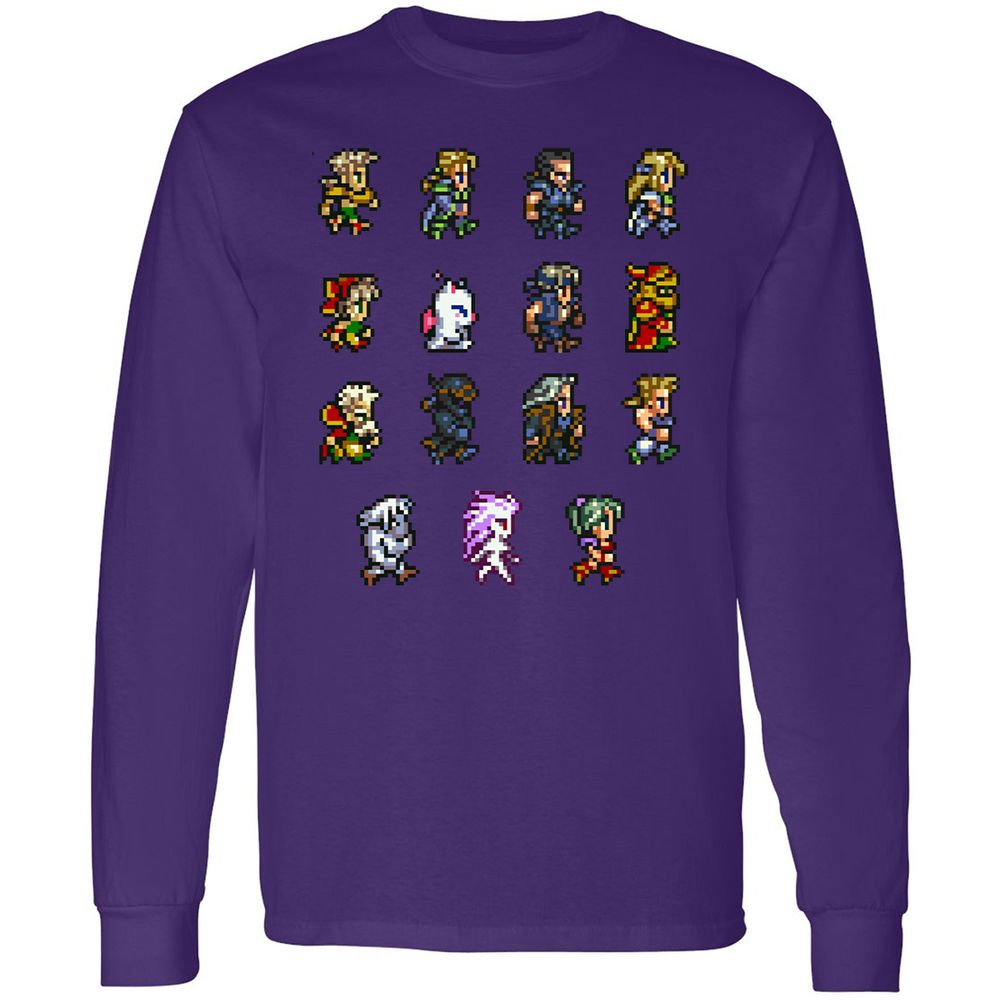 Long Sleeve T-Shirt - GE77SPY4 - Purple - 13