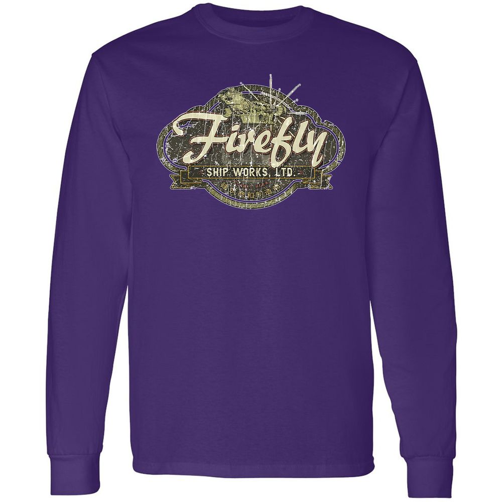 Long Sleeve T-Shirt - VFHEMRF8 - Purple - 13