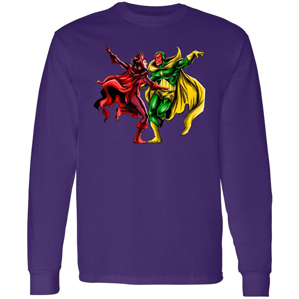 Long Sleeve T-Shirt - CHJVFYWT - Purple - 13