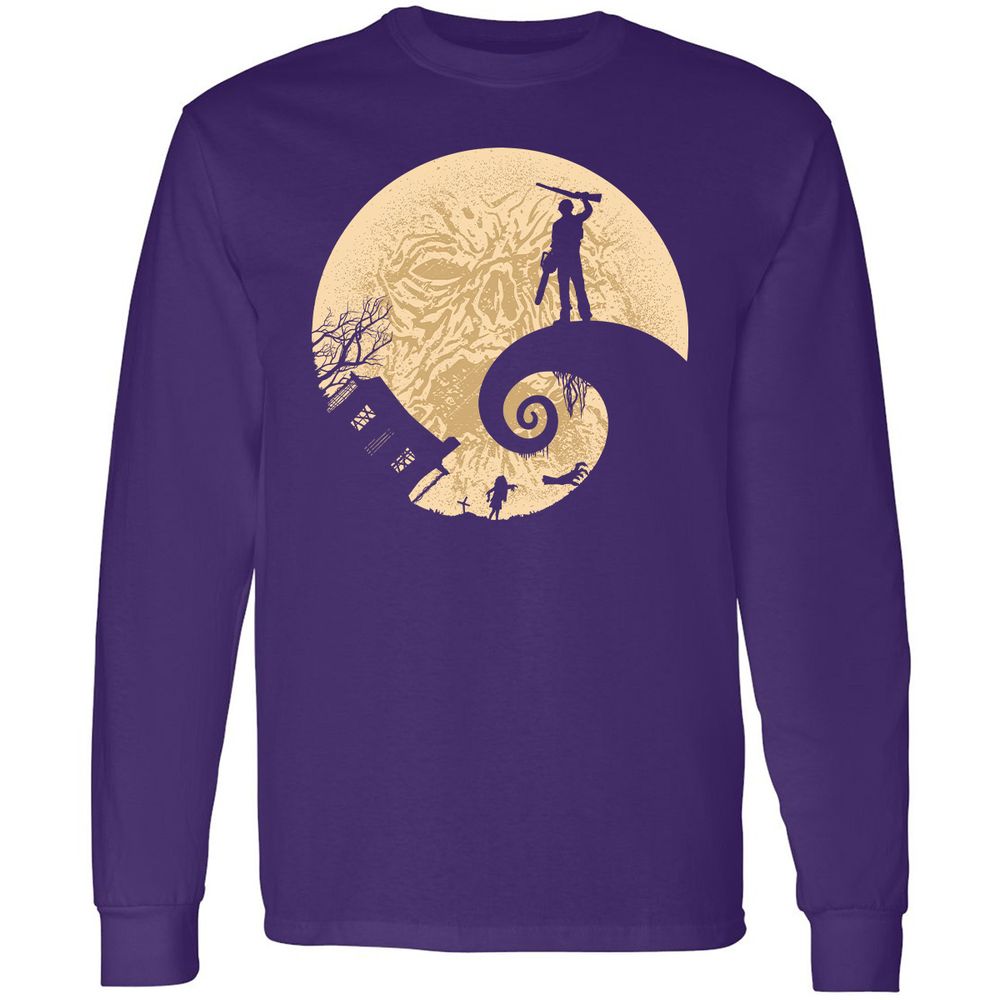 Long Sleeve T-Shirt - D4RFAFC2 - Purple - 13