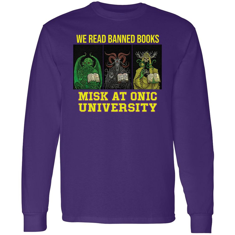 Long Sleeve T-Shirt - S7XJ4RUN - Purple - 13