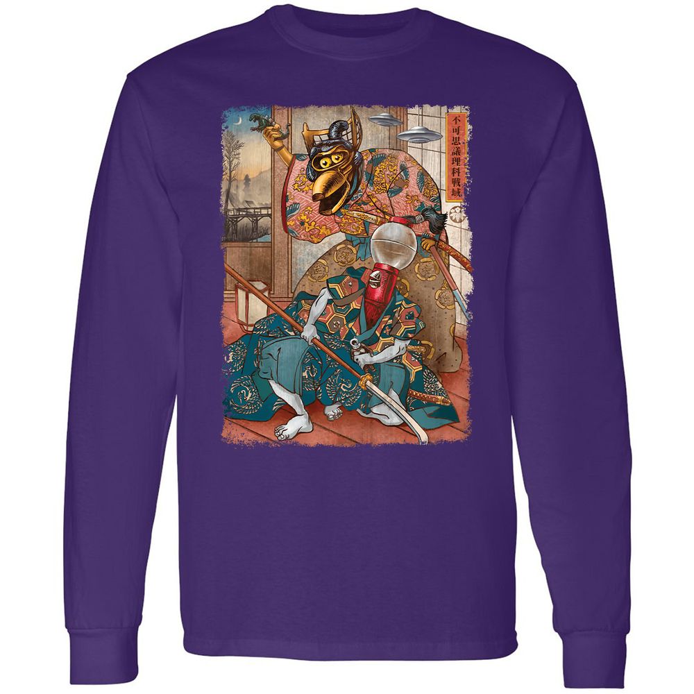 Long Sleeve T-Shirt - W7SU561S - Purple - 13