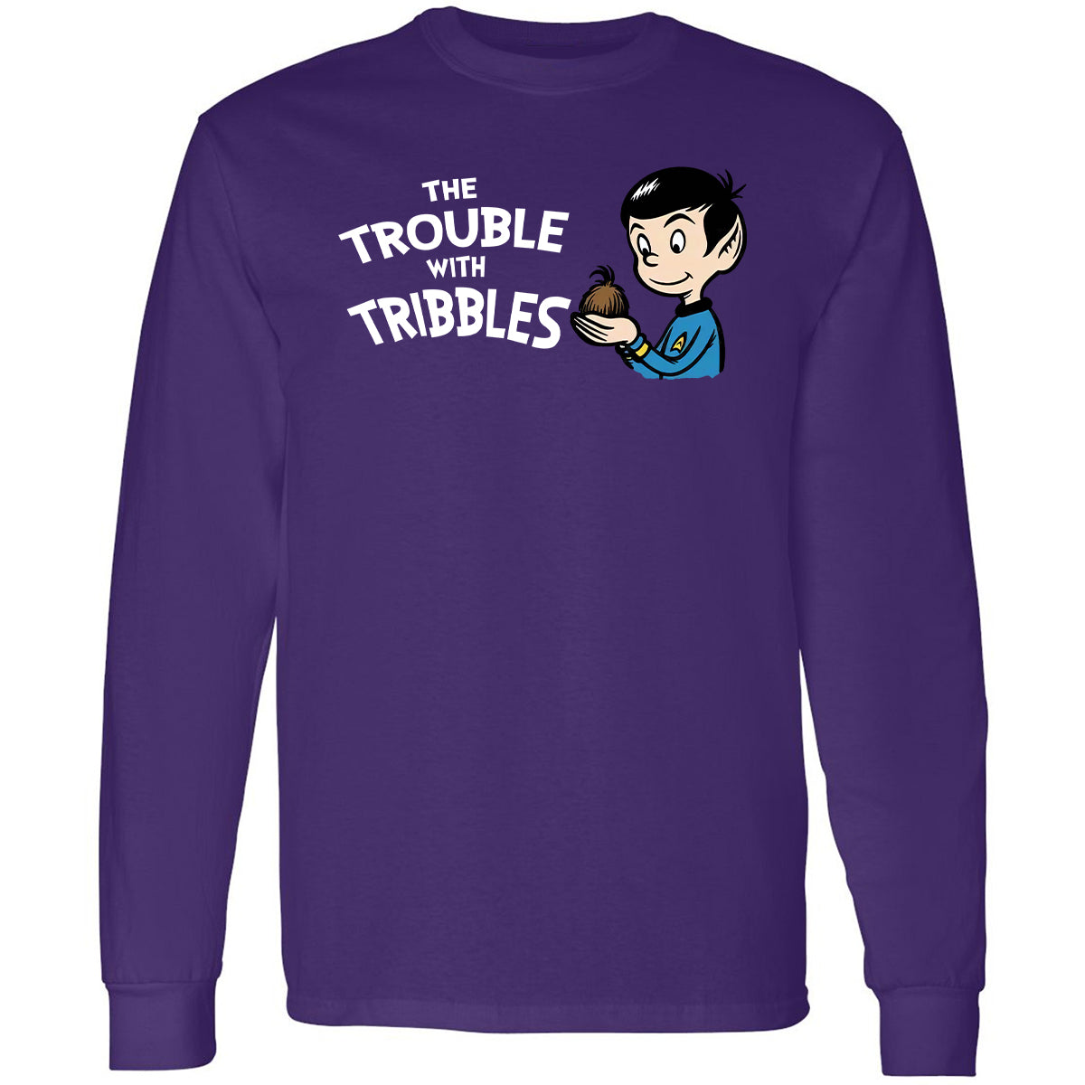 Long Sleeve T-Shirt - QSQ3LUUX - Purple - 13