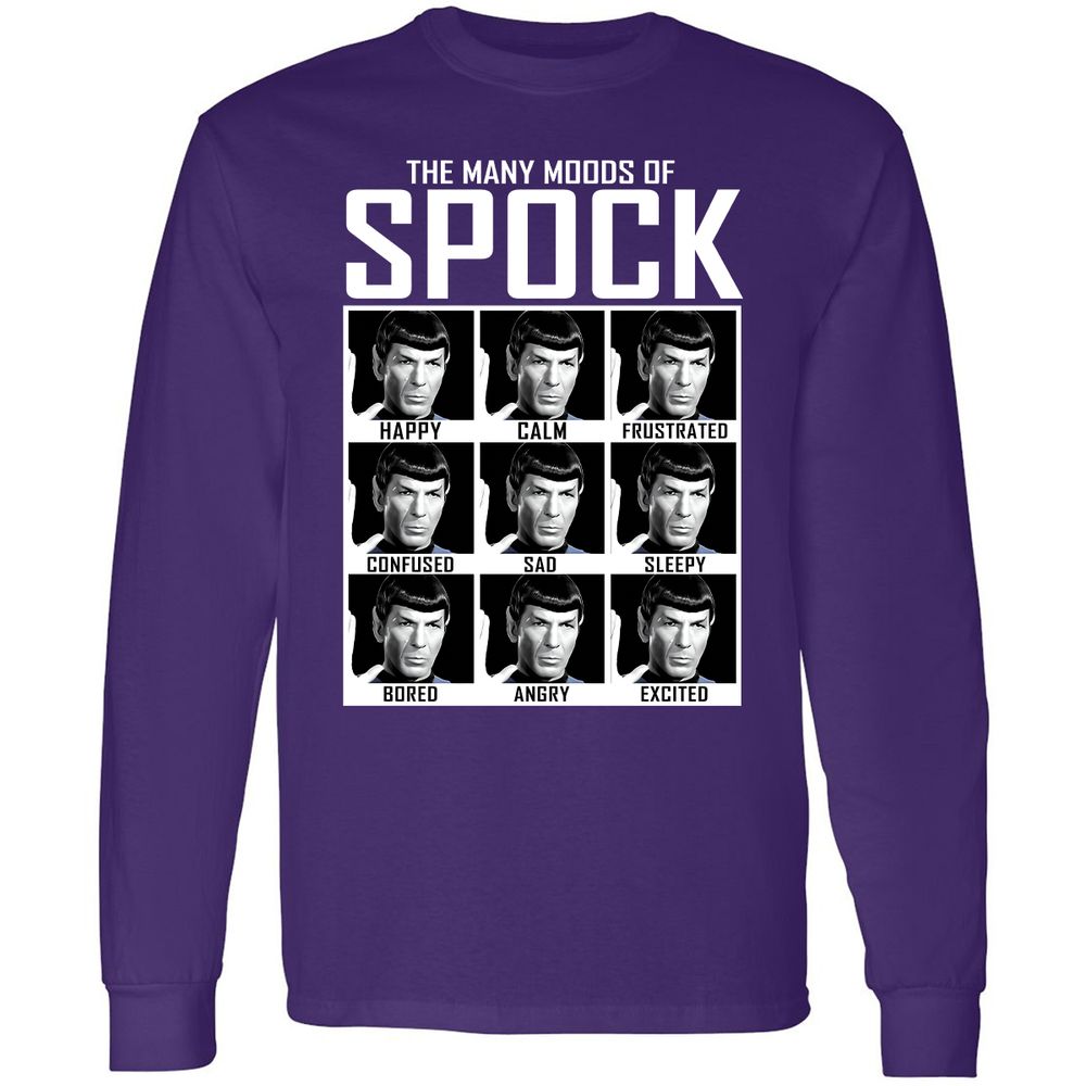 Long Sleeve T-Shirt - XG6ZCTJ2 - Purple - 13