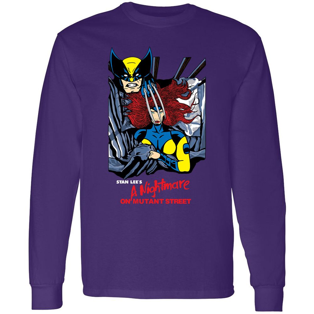 Long Sleeve T-Shirt - R1YZSF3R - Purple - 13