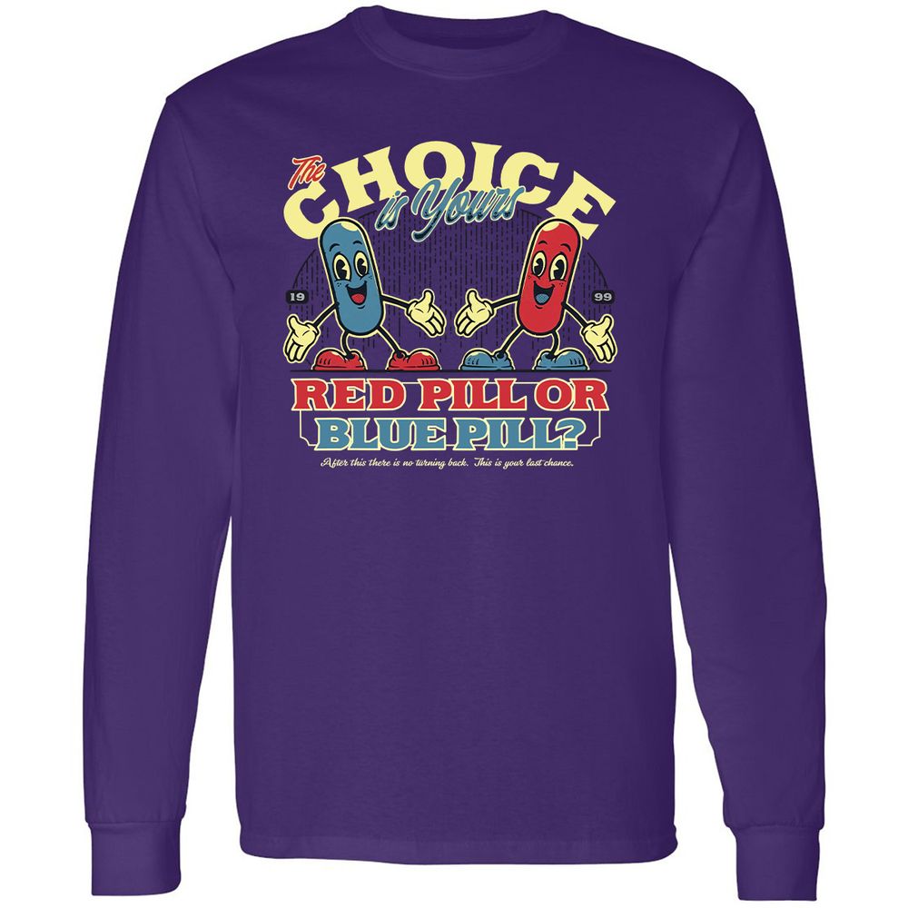 Long Sleeve T-Shirt - 1L7QJMW6 - Purple - 13