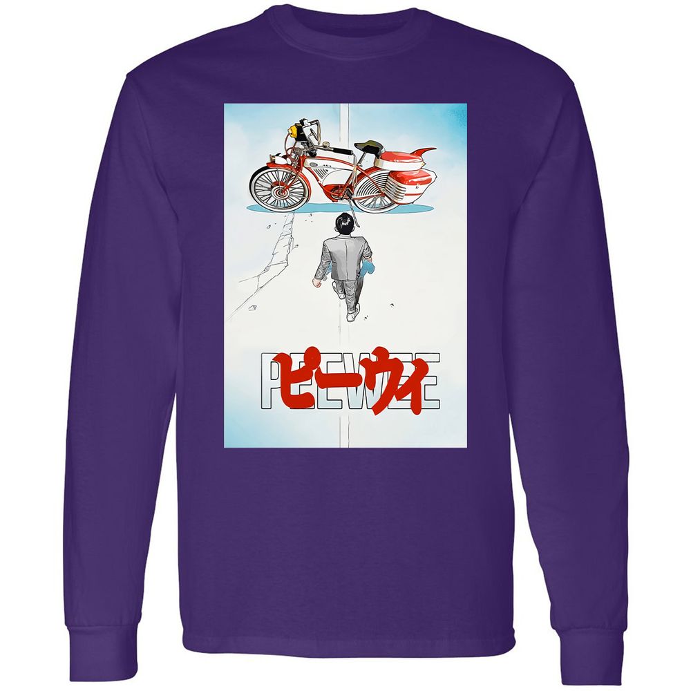 Long Sleeve T-Shirt - ZZNLGM2V - Purple - 13