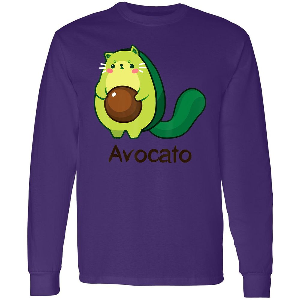 Long Sleeve T-Shirt - 5LLQWNR2 - Purple - 13