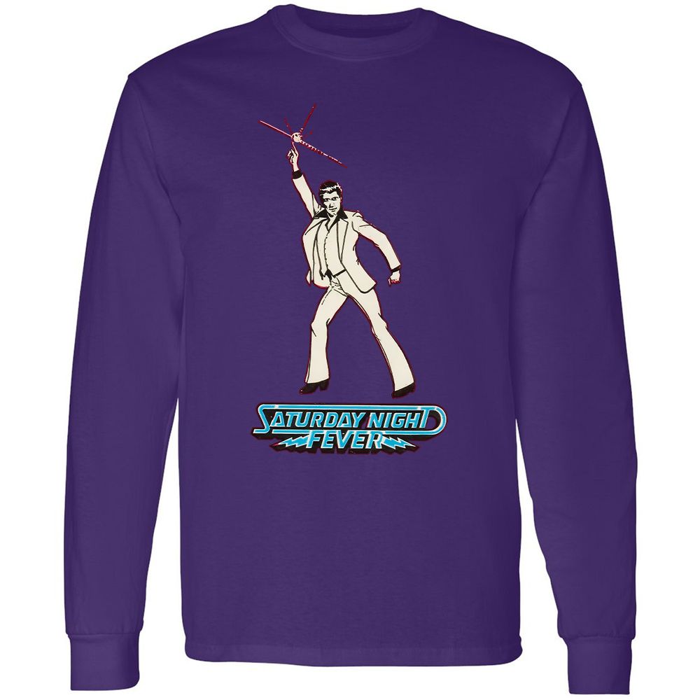 Long Sleeve T-Shirt - A4GN9LKC - Purple - 13