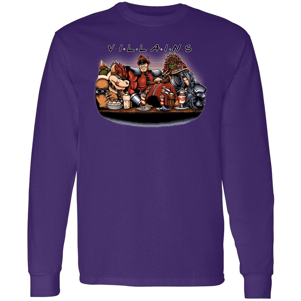 Long Sleeve T-Shirt - PCG2L1B5 - Purple - 13