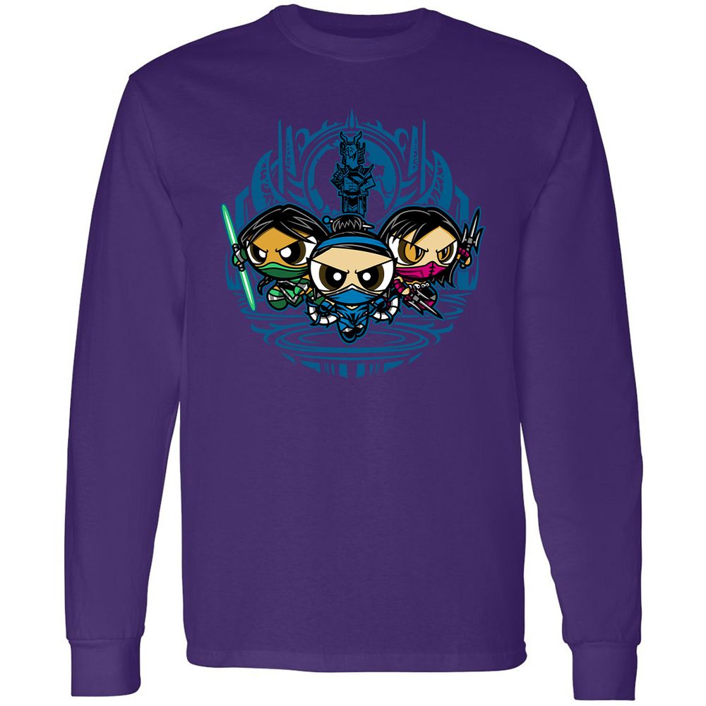 Long Sleeve T-Shirt - B9AT11ZP - Purple - 13