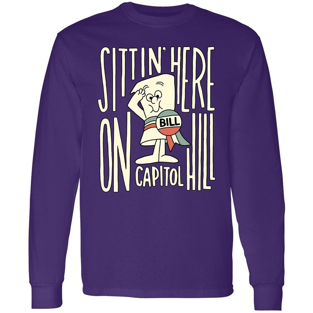 Long Sleeve T-Shirt - Z871UJ5L - Purple - 13