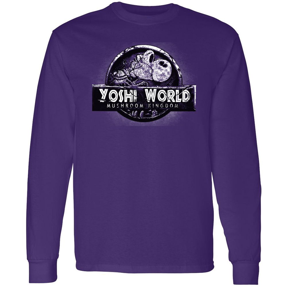 Long Sleeve T-Shirt - B5WC69ZY - Purple - 13
