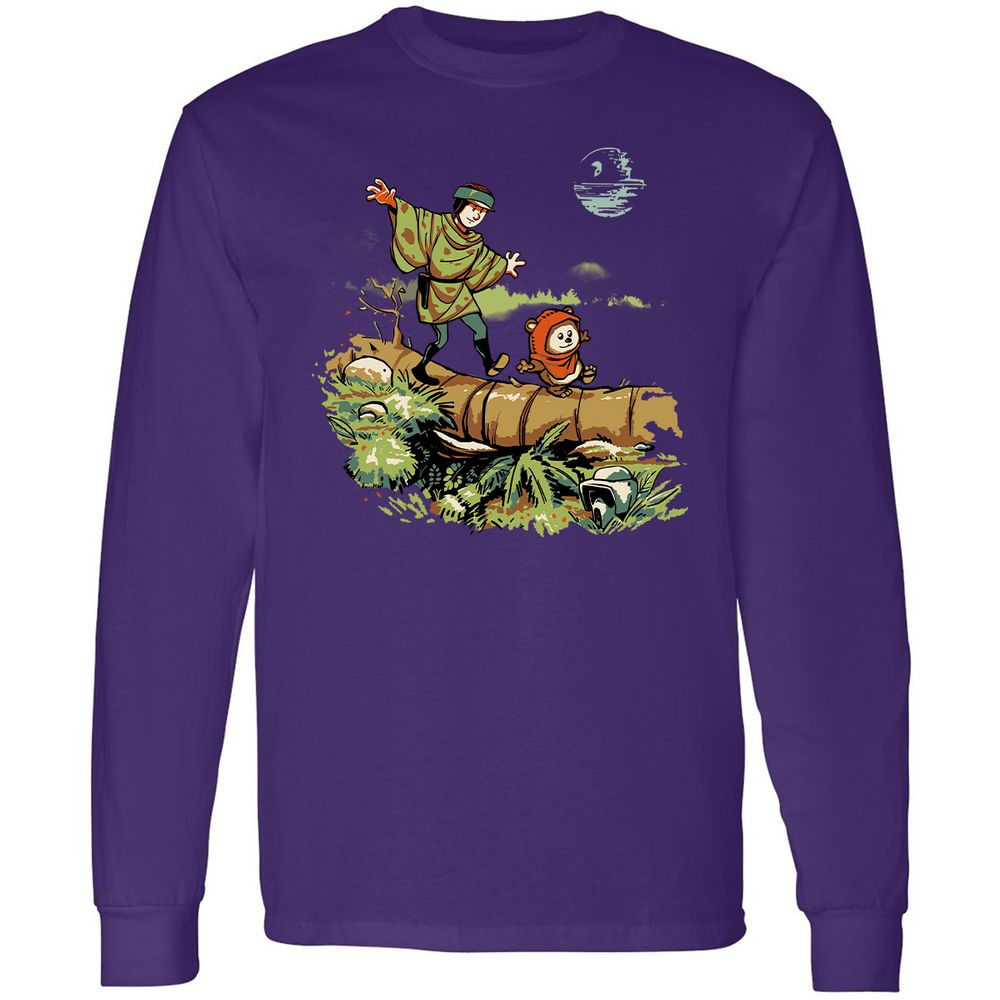 Long Sleeve T-Shirt - P4KFTRH5 - Purple - 13