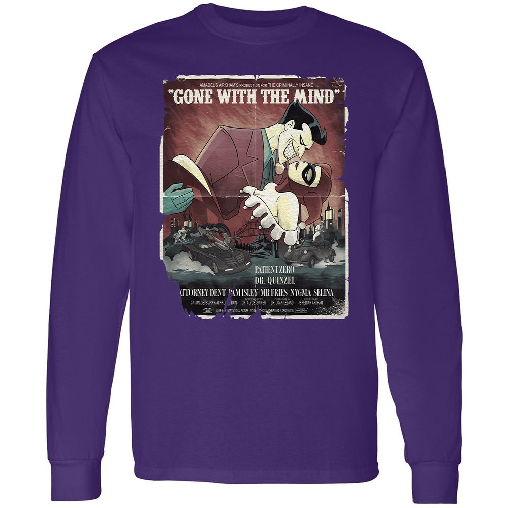 Long Sleeve T-Shirt - QL33FJ5V - Purple - 13