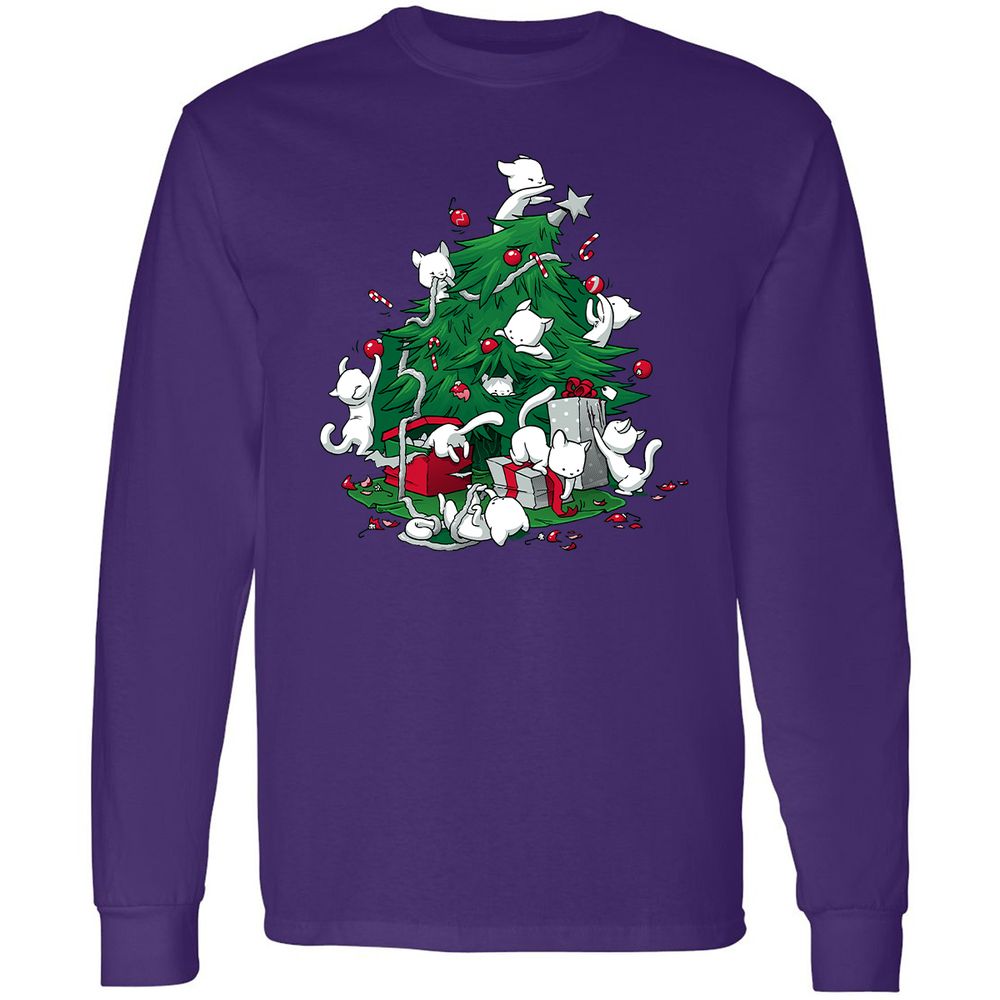 Long Sleeve T-Shirt - ZA4LCA91 - Purple - 13