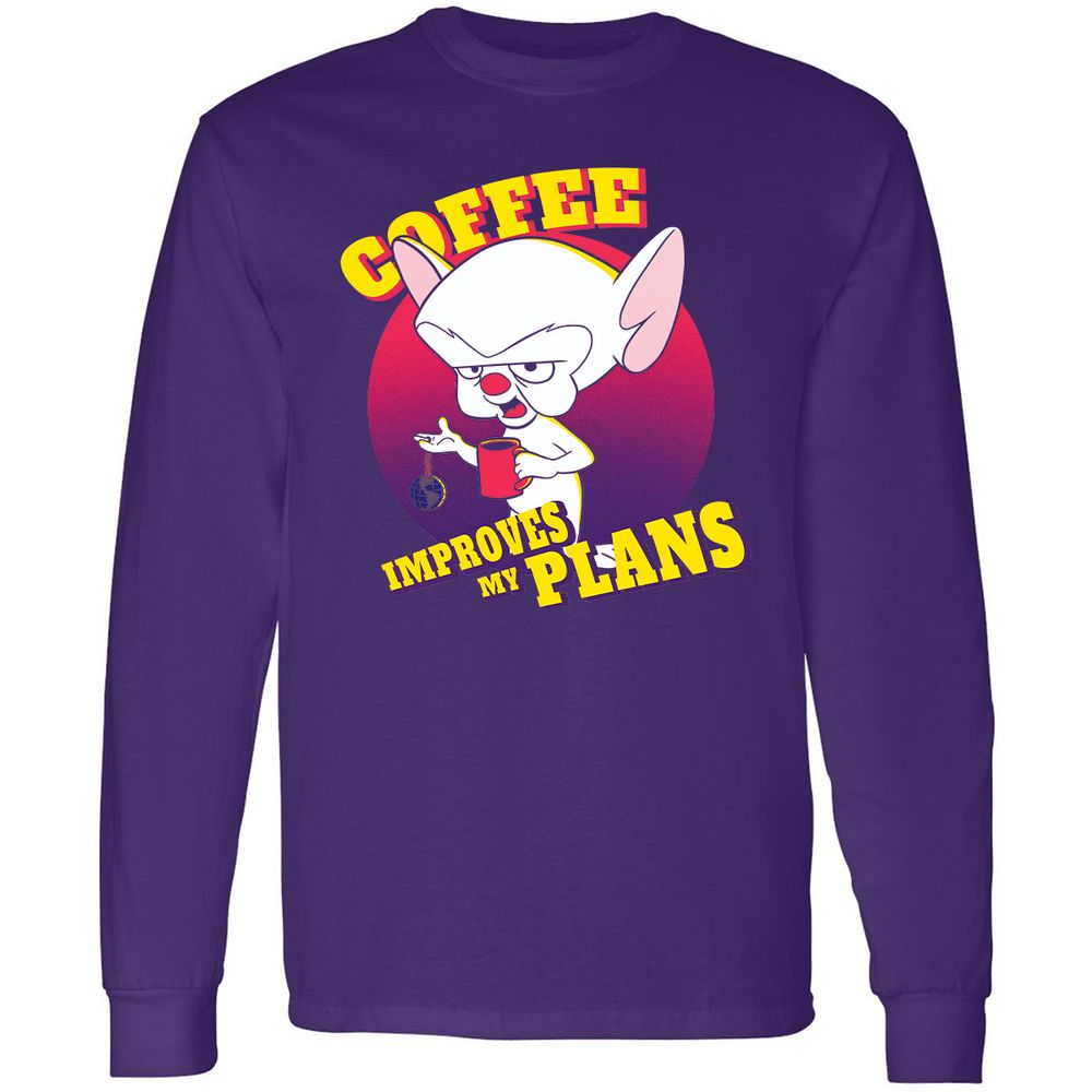 Long Sleeve T-Shirt - BYCJED33 - Purple - 13