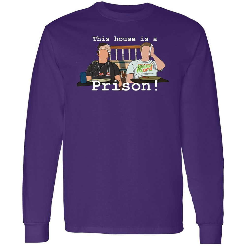 Long Sleeve T-Shirt - QKD6PBPU - Purple - 13