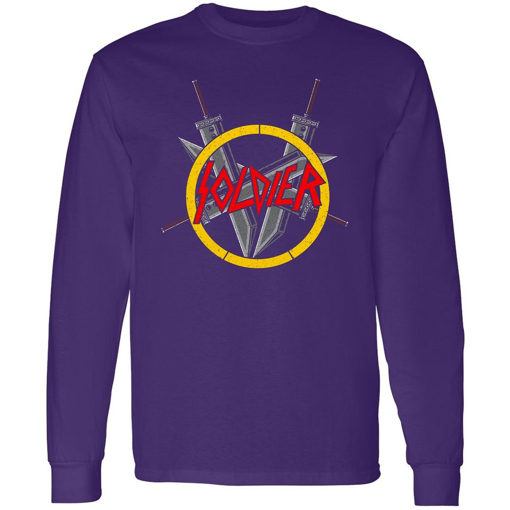 Long Sleeve T-Shirt - DXMPEDKM - Purple - 13
