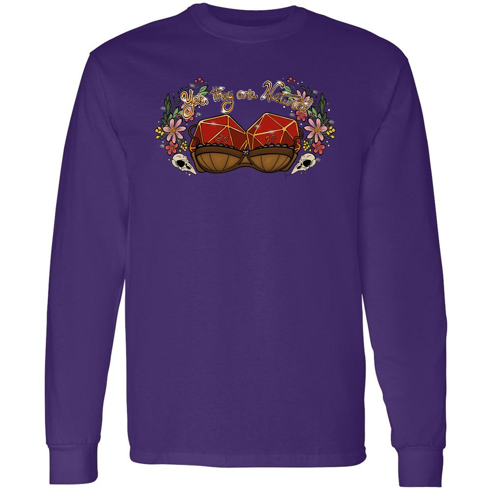 Long Sleeve T-Shirt - LGPCRN5R - Purple - 13