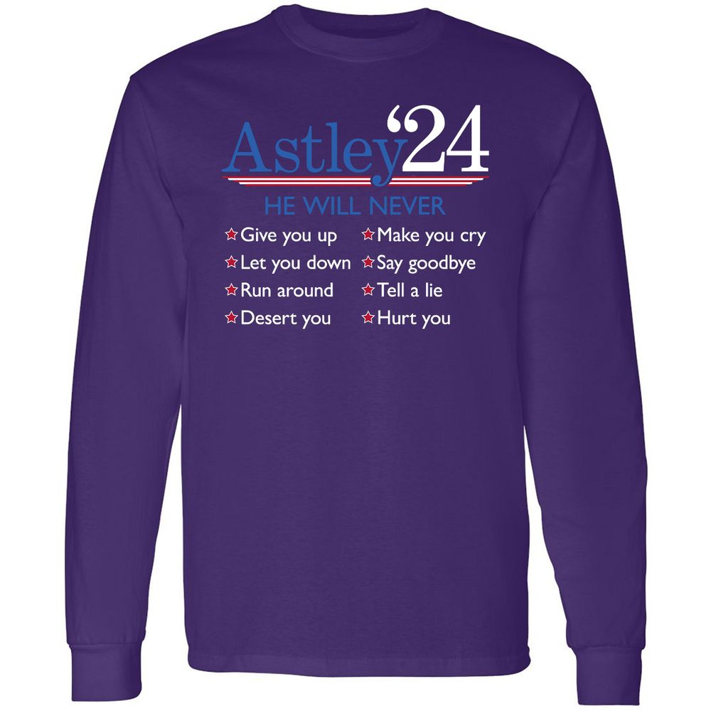 Long Sleeve T-Shirt - DUB4MA86 - Purple - 13
