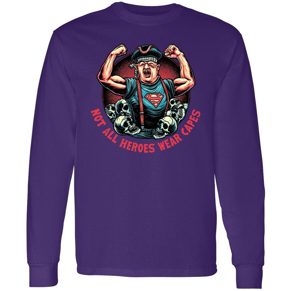 Long Sleeve T-Shirt - KZ3FJTHL - Purple - 13