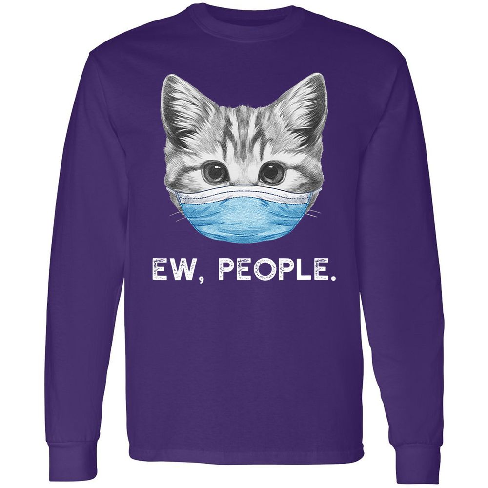 Long Sleeve T-Shirt - S72ZJ4BN - Purple - 13