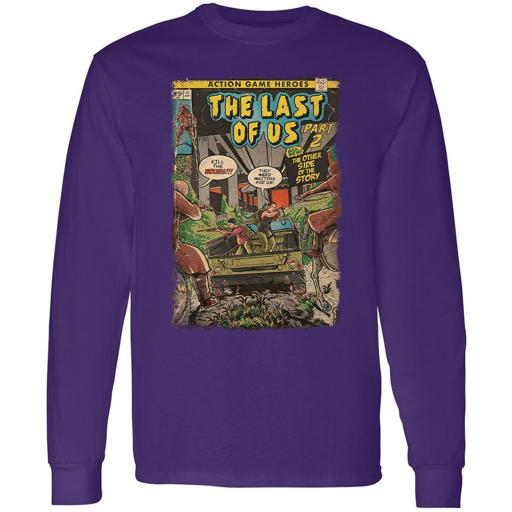 Long Sleeve T-Shirt - DQ8263X4 - Purple - 13