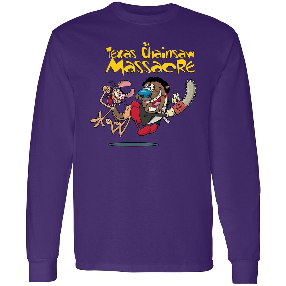 Long Sleeve T-Shirt - 984FL4TP - Purple - 13